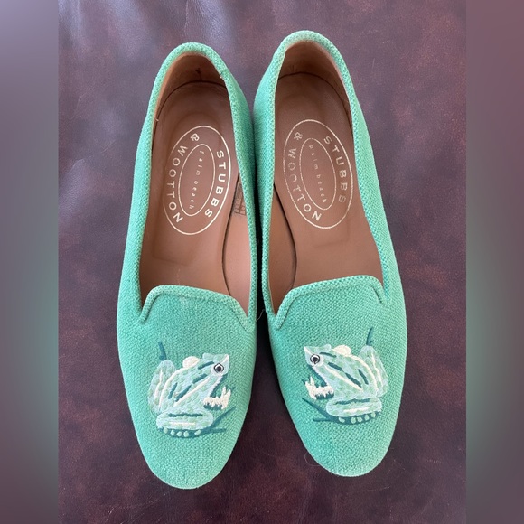 Stubbs & Wootton - FROG SHOES size 8.5 - Picture 1 of 8